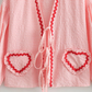 Claire | Chemise Detail Herz und romantische Note 