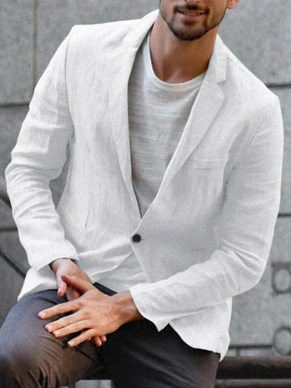 Rudy | Blazer Ajusté À Col Tailleur Et Manches Longues