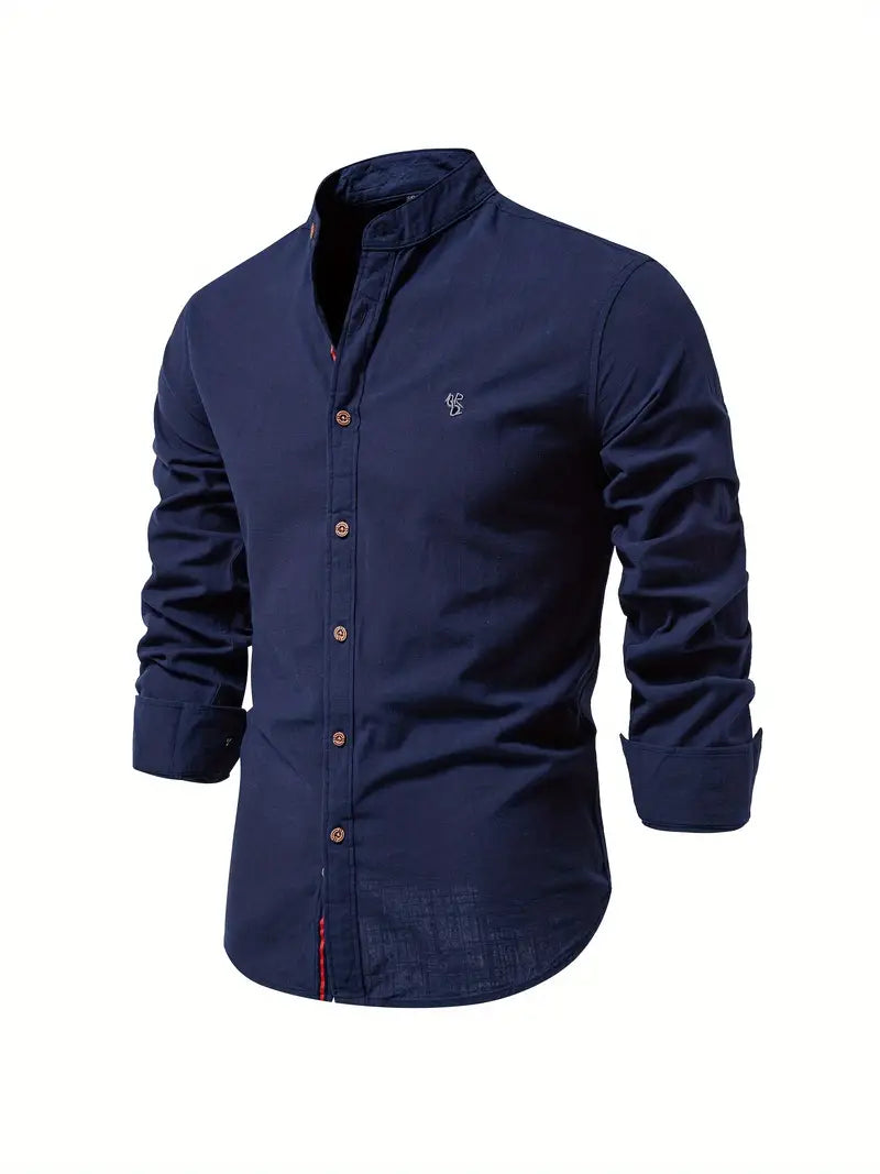 Clément | Camisa Delicada – Corte Alargado y Detalles Abotonados 