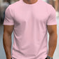 Ewen | Camiseta Ajustada de Cuello Redondo de Manga Corta 