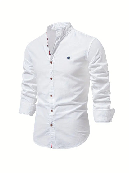 Clément | Camisa Delicada – Corte Alargado y Detalles Abotonados 