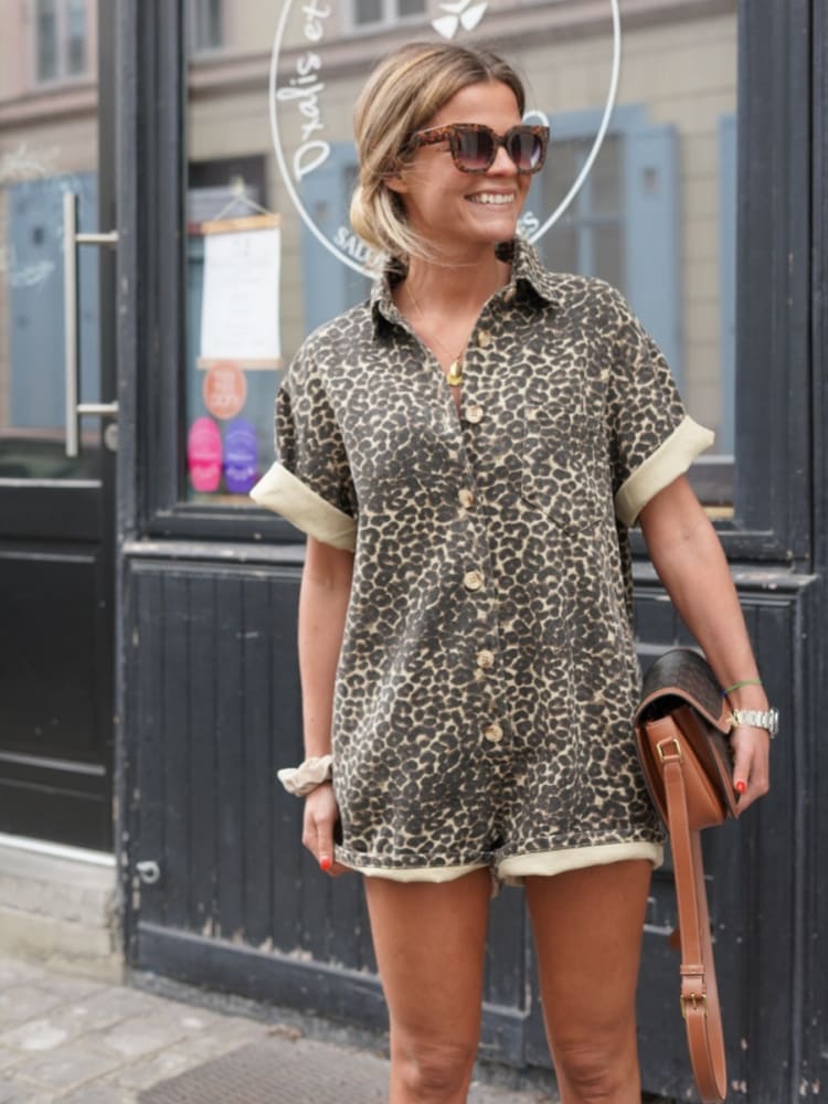 Annie | Tutina Estiva a Motivo Leopardo – Audacia e Leggerezza 