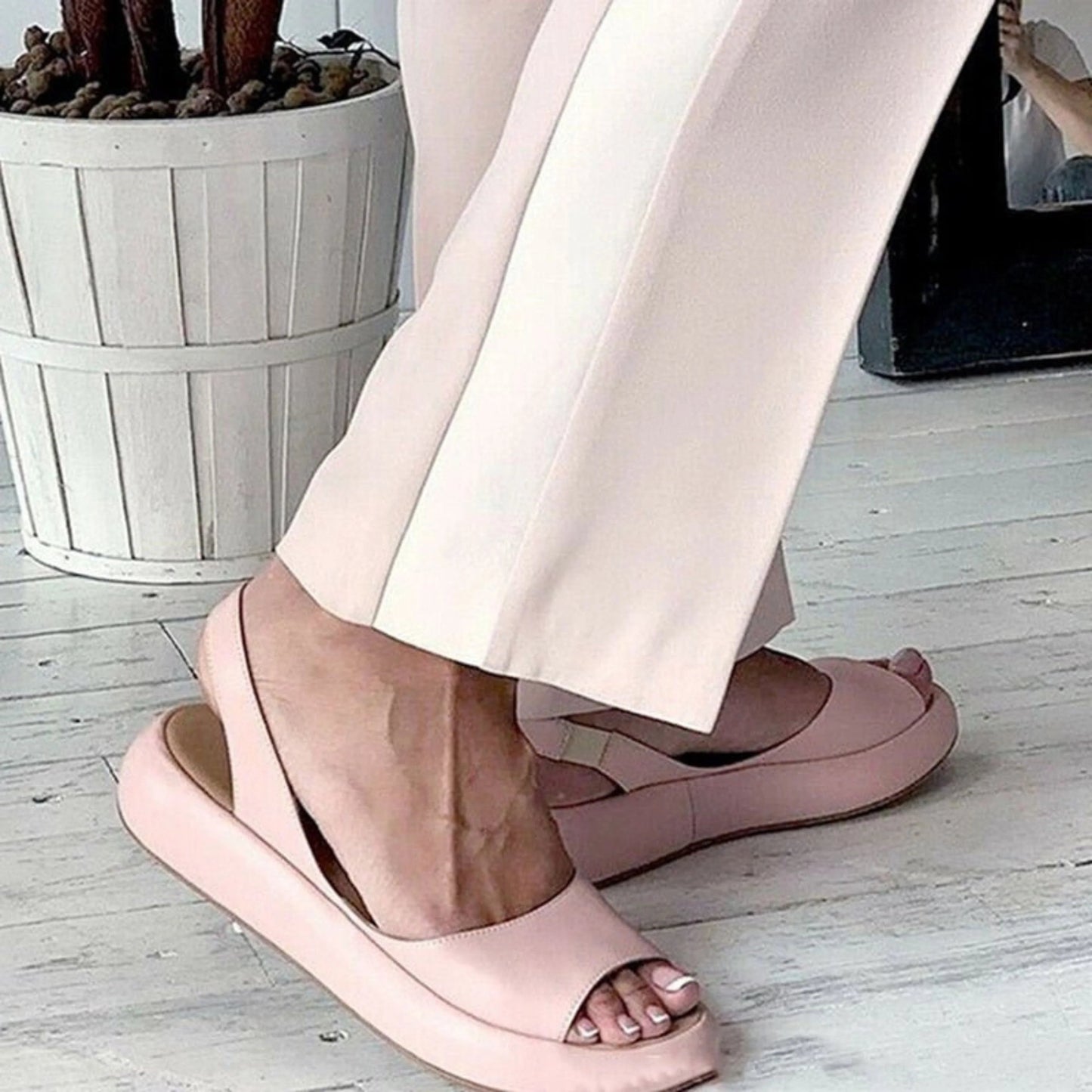 Axelle | Chic Sandaler til Kvinder – Enkel Stil til Hverdag 