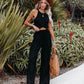 Sandra | Pantalón Palazzo – Cintura Alta y Elegancia Fluida 