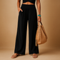 Gwenaëlle | Hoge Taille Wijde Broek En Casual Stijl 