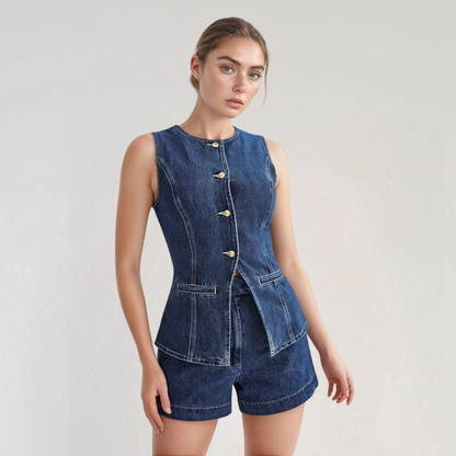 Nathalie | Uvolněný set – Styl 2 kusy Trendy a pohodlné 