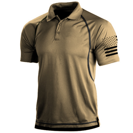 Angelo | Haut Style Militaire À Manches Courtes