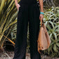 Sandra | Pantalón Palazzo – Cintura Alta y Elegancia Fluida 