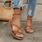 Mona | Sandaler med Krydsede Remme – Chic Sommerlook 