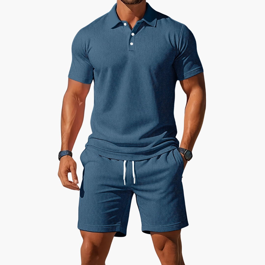 Albert | Conjunto Completo – Polo y Pantalones Cortos Para Una Comodidad Diaria 