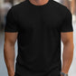 Ewen | Camiseta Ajustada de Cuello Redondo de Manga Corta 