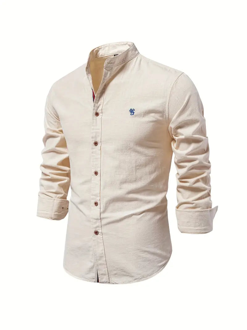 Clément | Camisa Delicada – Corte Alargado y Detalles Abotonados 