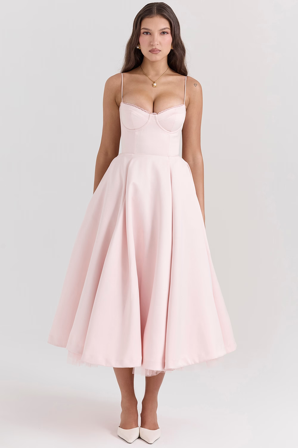 Gilda | Lange Ausgestellte Kleid – Zeitloser Charme und Weiblichkeit 