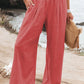 Sandra | Pantalón Palazzo – Cintura Alta y Elegancia Fluida 