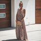 Kenzaa | Vestido Largo Bohemio – Silueta Esbelta y Relajación Asegurada 